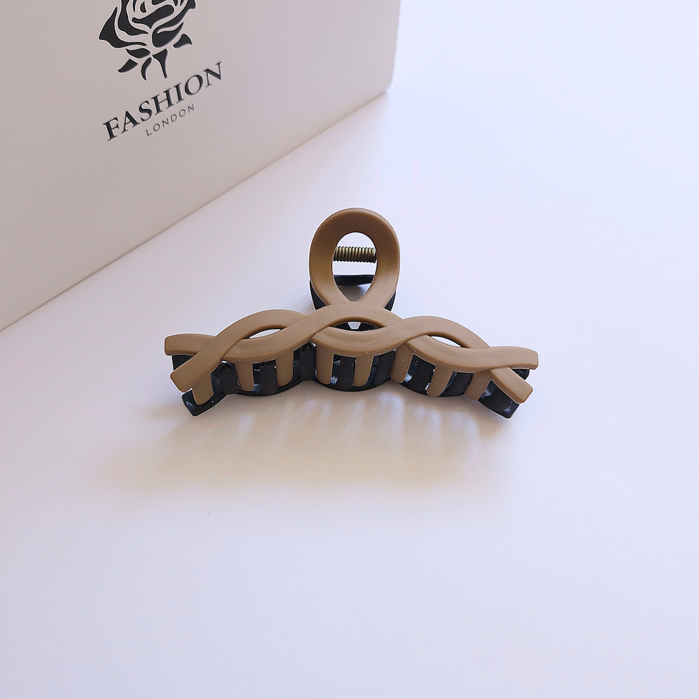 کلیپس مو کارتیه دو رنگ مات - Image 4