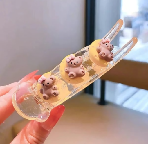 گیره مو قاشقی تدی
