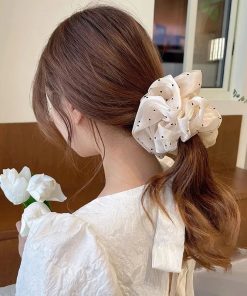 کش اسکرانچی ارگانزا، خالدار