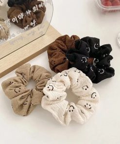کش اسکرانچی ایموجی لبخند