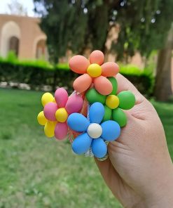 کش گرهی گل سرامیکی