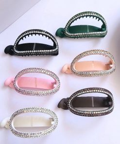 گیره چفتی شمعی روکش نگینی