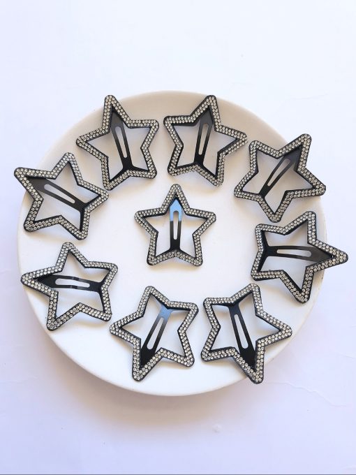 گیره مو تق تقی ستاره نگینی - Image 2