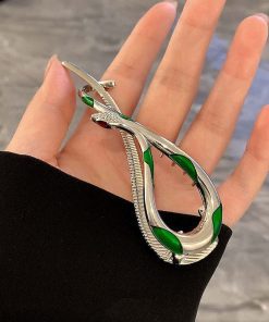 گیره مو چفتی طرح مار