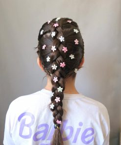 قفل مو شکوفه کریستال