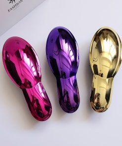 برس مو فانتزی گره باز کن آینه ای در شش رنگ جذاب