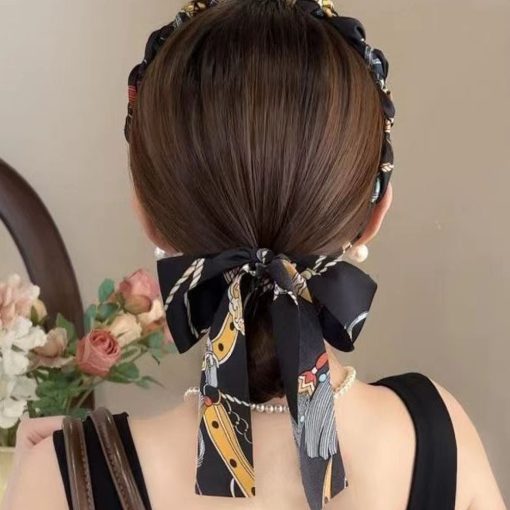 تل سر ریسه‌ای پارچه‌ای طرح‌دار - Image 9