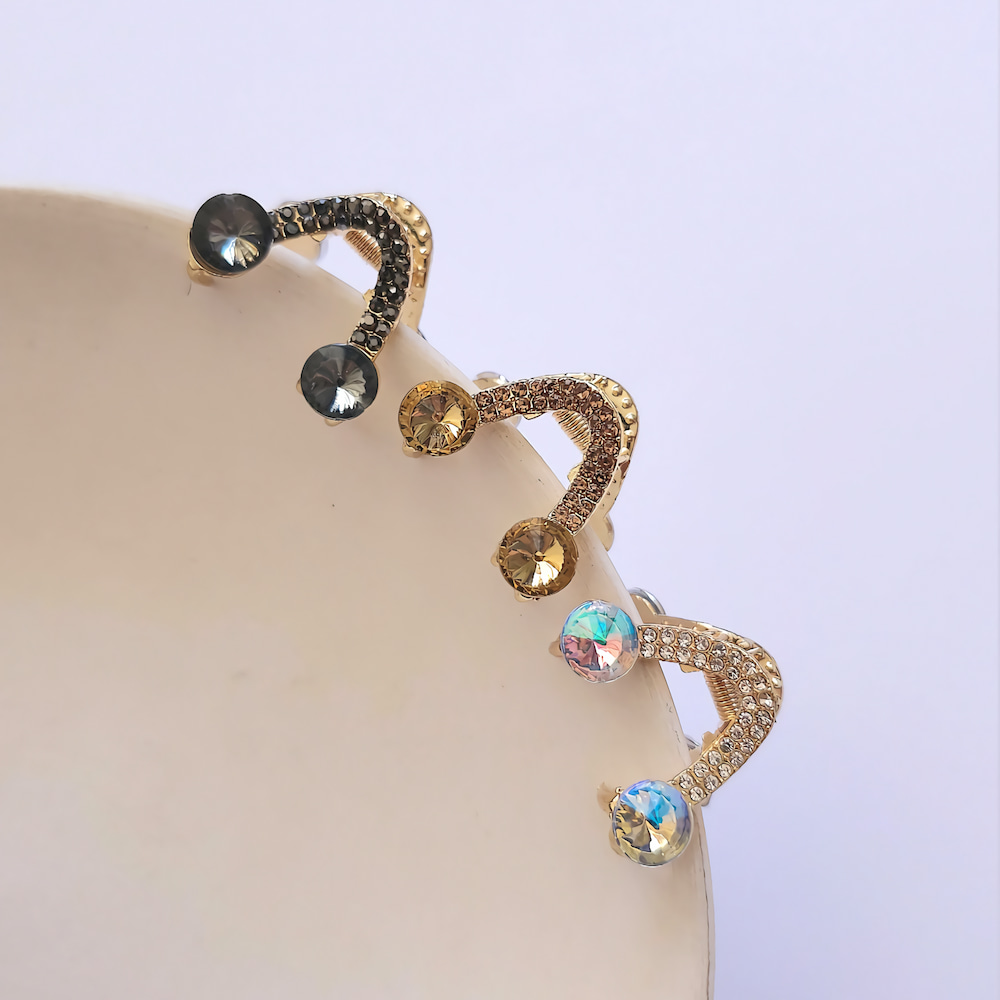 مینی کلیپس نگینی هلالی - Image 3