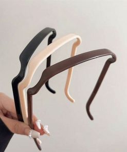 تل سر عینکی مینیمال در رنگهای مشکی، کرم و قهوه ای