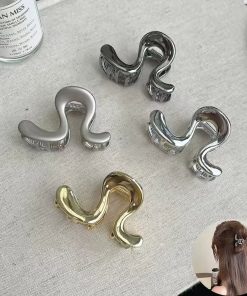 کلیپس مو موجی فلزی