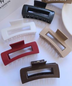 کلیپس مو سیلیکونی نشکن مستطیل