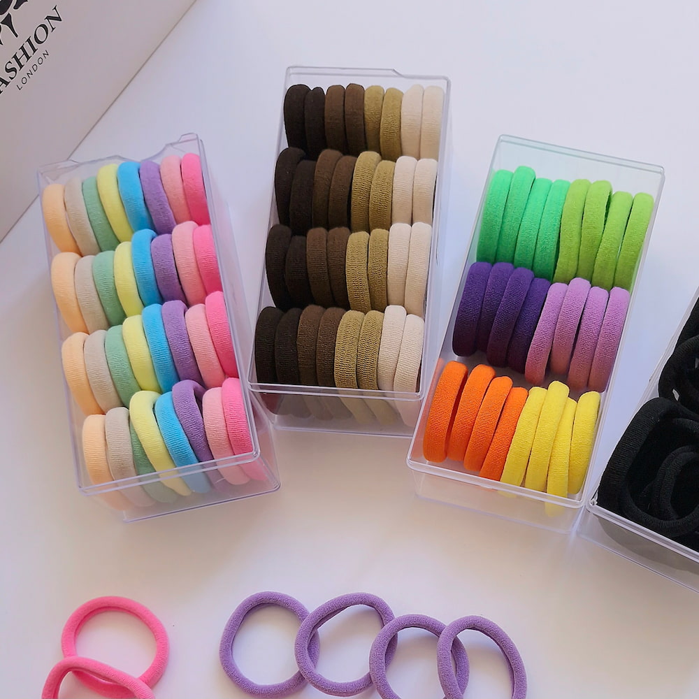 پک کش مو حولهای رنگی سی و دو عددی