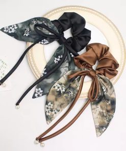 اسکرانچی ساتن مجلسی پاپیون