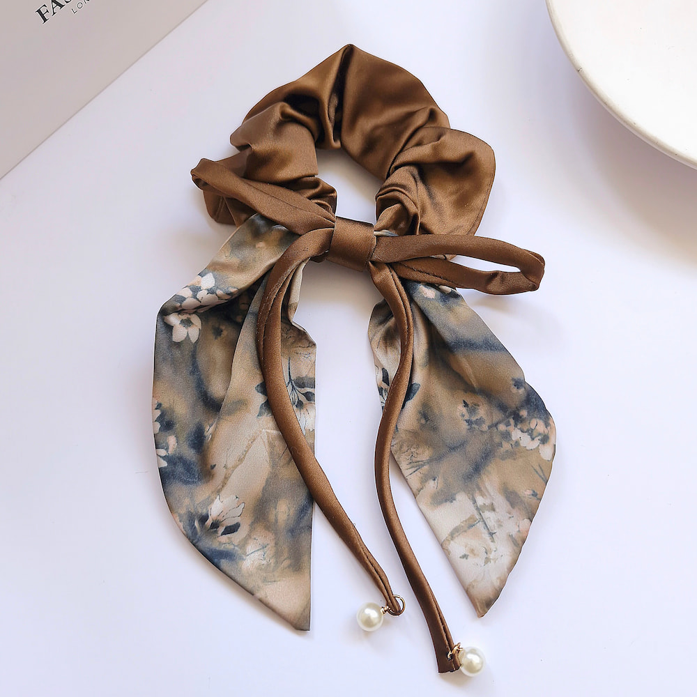 اسکرانچی ساتن مجلسی پاپیون - Image 3