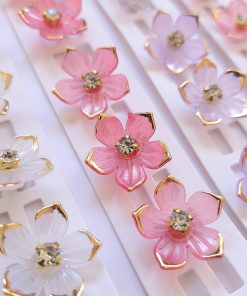 قفل مو گل ساکورا (طرح شکوفه گیلاس ژاپنی)